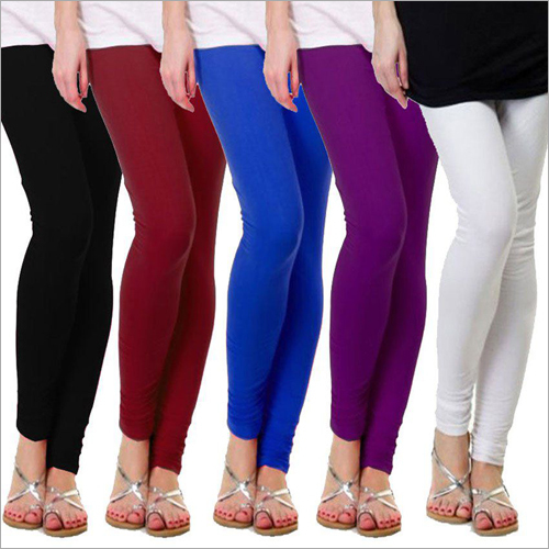 Available In All Color Ladies Plain Leggings