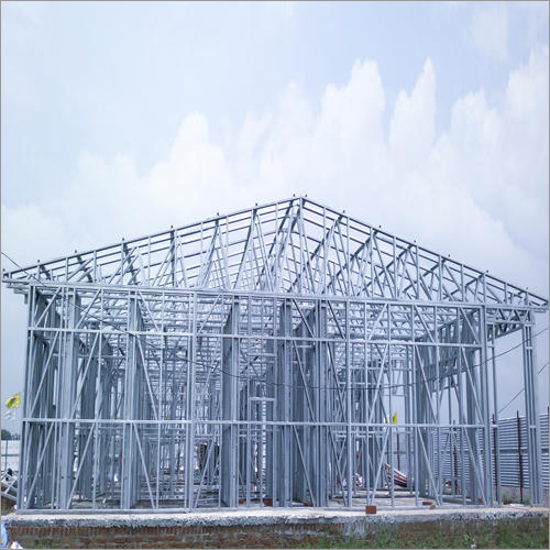 Silver Steel Modular Prefabricated Building