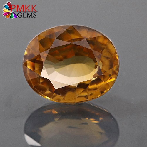 Natural Yellow Zircon Gemstone By PMKK GEMS