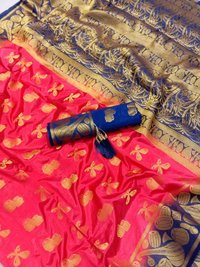 Kanjivaram Jacquard Silk Saree