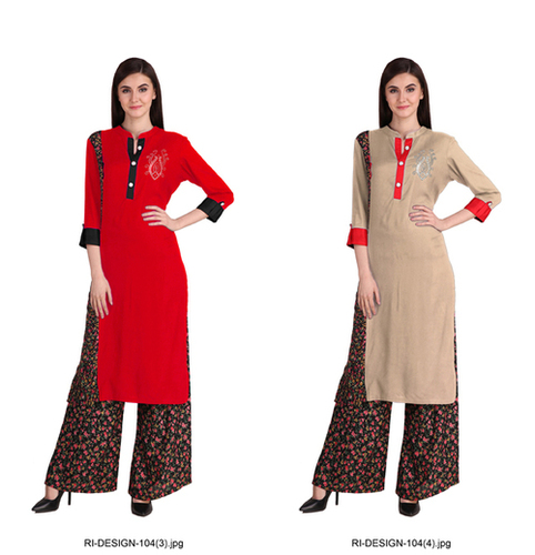 Red Kurti