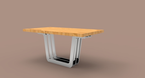 Wooden Iron Table