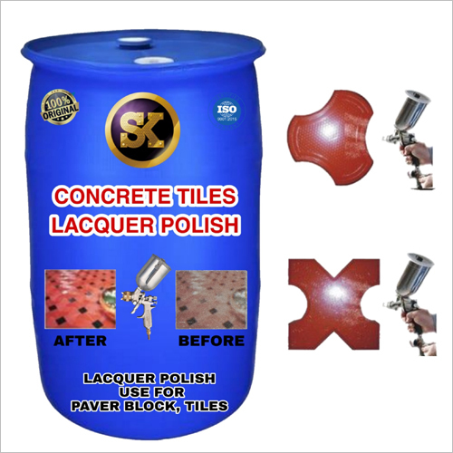 Concrete Tiles Lacquer Polish Making Machine