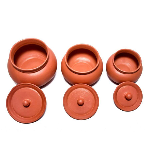 Terracotta Clay Mathani Set Size: Available In Multiple Size