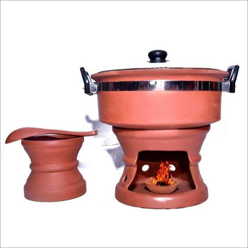 4 Ltr Terracotta Kadai Catering Set Size: Available In Multiple Size