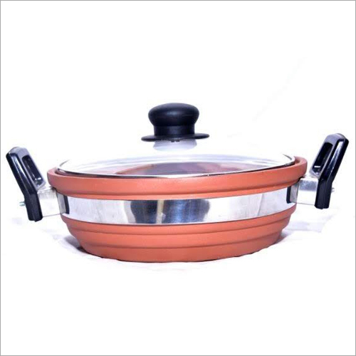 Terracotta Donga With Glass Lid - Terracotta Material, Customizable Thickness, Smooth Surface Finish | Durable, Easy to Clean