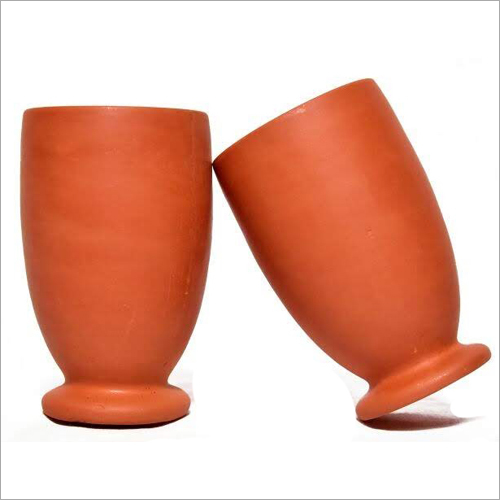 2 Pcs Terracotta Beer Mug - Durable Terracotta, Customizable Thickness | Easy to Clean, Smooth Surface Finish