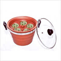 Terracotta Idli Cooker Set Thickness: Customize Millimeter (mm)