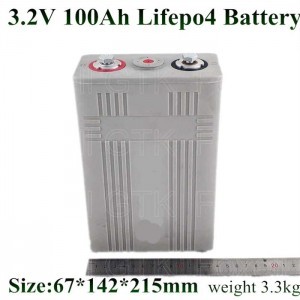 3.2v 100ah lifepo4 Battery By GLOBALTRADE