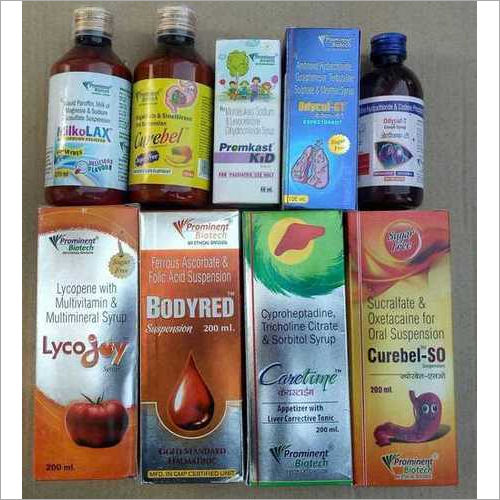 Dry Syrups,Syrups & Suspensions PCD & Franchise