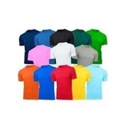 Promotional Plain T Shirts - Polyester Fabric, Polo Collar Design, Short Sleeve Style | Ideal for Casual Male Wear
