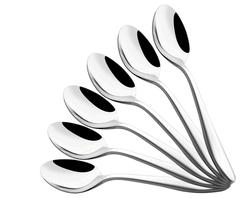 Oslo 304 Grade, 18/10 & Cup Rolled Dinner Spoon 6 Pcs