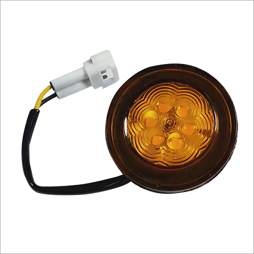 Front Direction Round Light 6 LED (Amber)