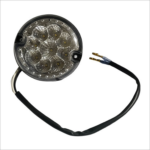 9 LED Reverse Round E- Rickshaw Light 95MM Size (Icat Aproved)