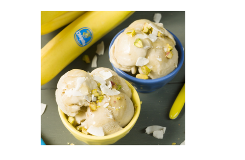 Yellow Banana Ice Cream Flavour