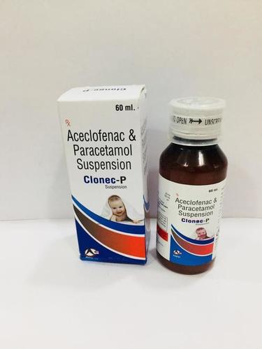 aceclofenac and paracetamol suspension