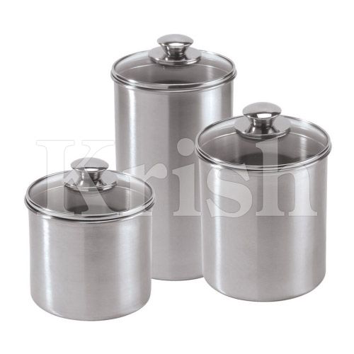 Glass Lid Canister Sets