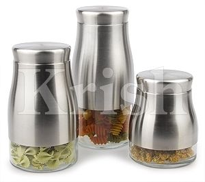 Storage Jar Sets - Color: As Per Requirement