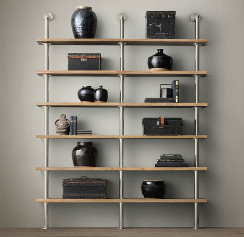 Wood Bookshelves - Color: Multocolor