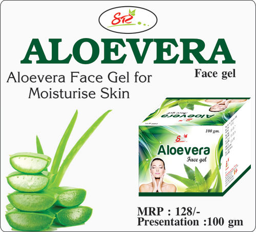 Aloe vera face gel