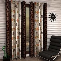 Curtain - Quality Approved Material, Standard Size, Multi-color | Home Decor, Printed Pattern, Window Covering