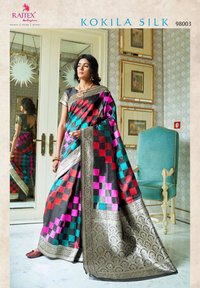 Women's Printed Silk Saree