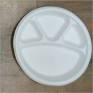 4 Compartment Paper Plate