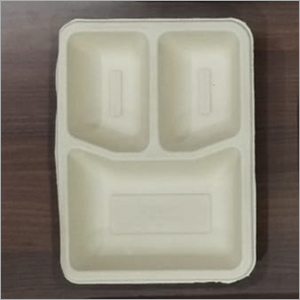 3 Compartment Disposable Paper Plate