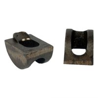 Hillside Washer - Steel, 1.5" X 1.5" X 0.5" | Black Oxide Finish, 0.5 Lbs, 0.5" Hole Size, 1/2" Thread Size, Set Of 2