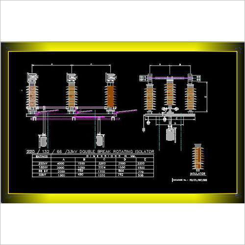 Rotating Double Break Isolator