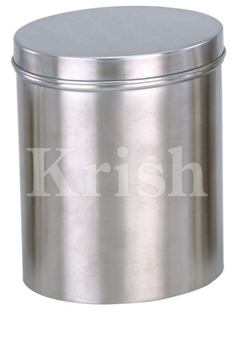 Oval canister