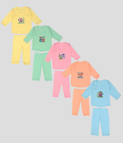 Baby Boys And Baby Girls Casual T-shirt Pyjama