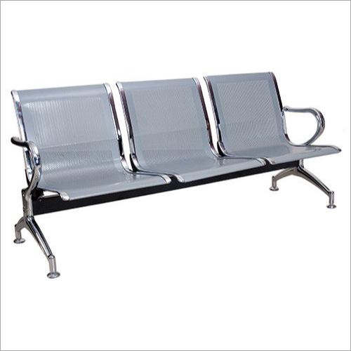 Silver 3 Seater Ss Chair