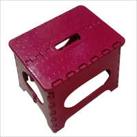 Easy To Clean Multipurpose Plastic Folding Stool