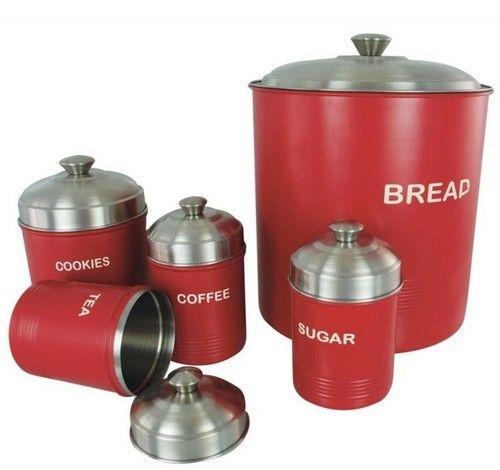 Snow White Bread Bin Set - 5 pcs