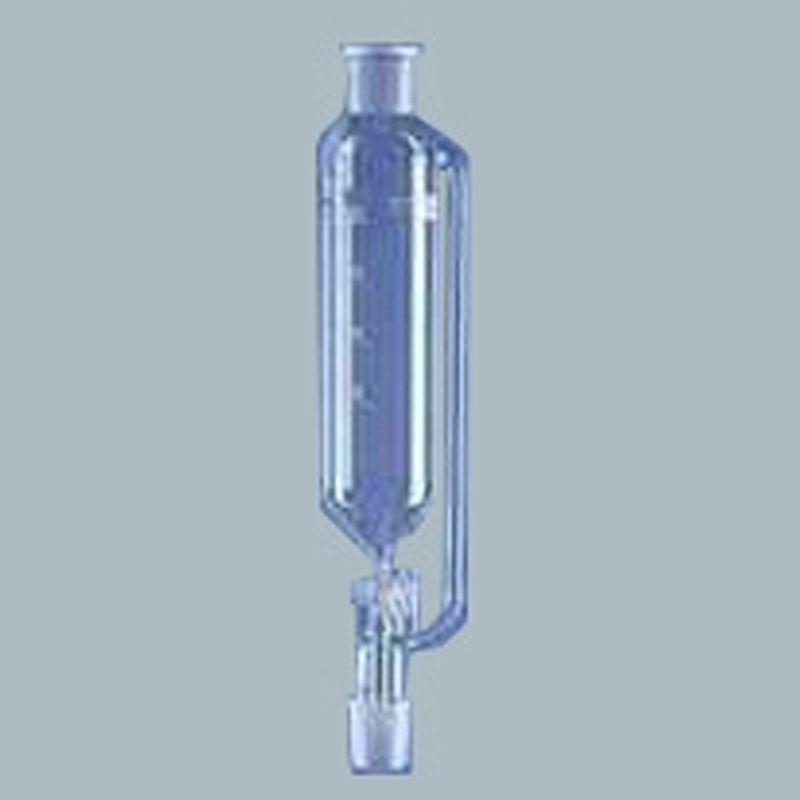 Pressure Equalising Funnel, Cylindrical With Socket, Glass Stopcock and Stem With Cone 500ml Namcoasia