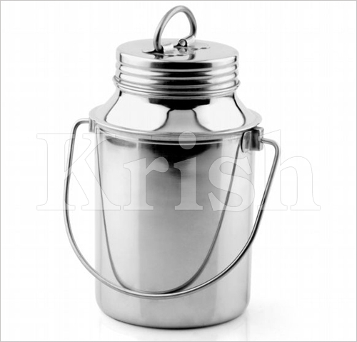 As Per Requirement Milk Can With Joint & Screw Lid