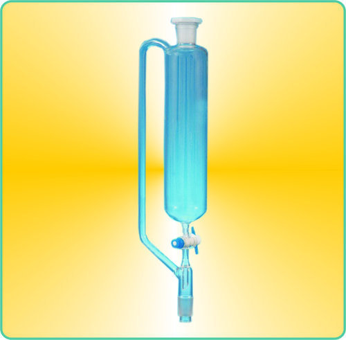 Pressure Equalising Funnel, Cylindrical With Socket, Glass Stopcock With PTFE Key Stem With Cone 500ml Namcoasia