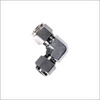 Union Elbow - Polished Metal, Silver Color | Durable For Industrial And Commercial Applications