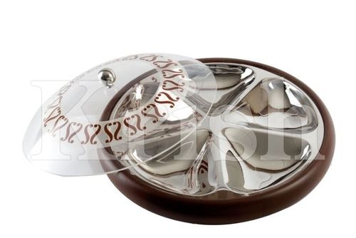 Dry Fruits Tray With Dome Cover - Cubo