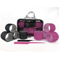 Newest Colorful Disposable Plastic Hair Rollers Tools