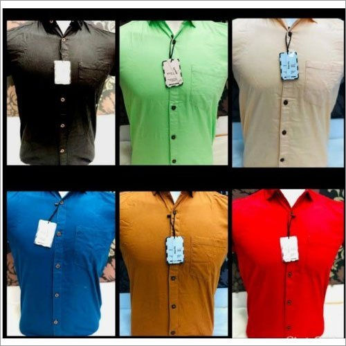 Mens Casual Cotton Shirt