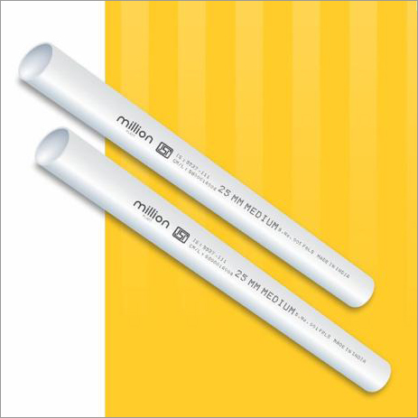 25mm PVC Pipe - 1.0mm Wall Thickness, 4 Meters Long | Durable, Lightweight, Corrosion Resistant, High Flow Rate, Recyclable