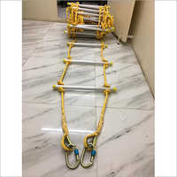 Aluminium Rungs Rope Ladder - Polypropylene Ropes 12mm-20mm Diameter | Emergency Use, Industrial Ladders, Durable Design, Versatile Utility