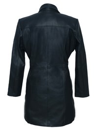Leather Women Overcoat