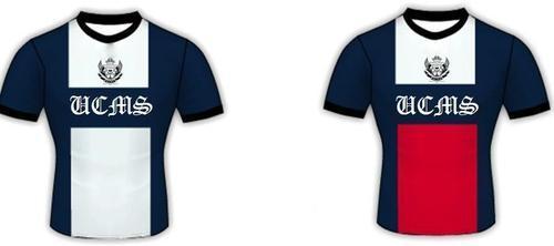 Promotional UCMS College T-Shirt - Cotton Fabric, Sizes: S, M, L, XL, XXL - O-Neck, Short Sleeve, Printed Design, Male Fit