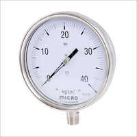 Weather Proof Pressure Gauges - Color: Silver