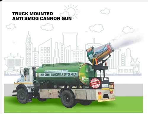 Anti Smog Cannon Gun - Stainless Steel, Self-Propelling Truck Mounted, 0-5 Ton Capacity | High Pressure Air Pollution Control System