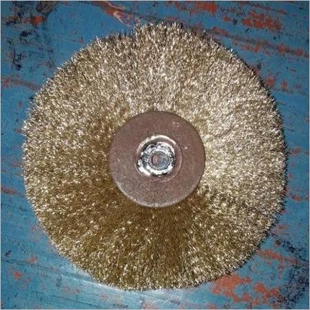 Brass Circular Wire Brush