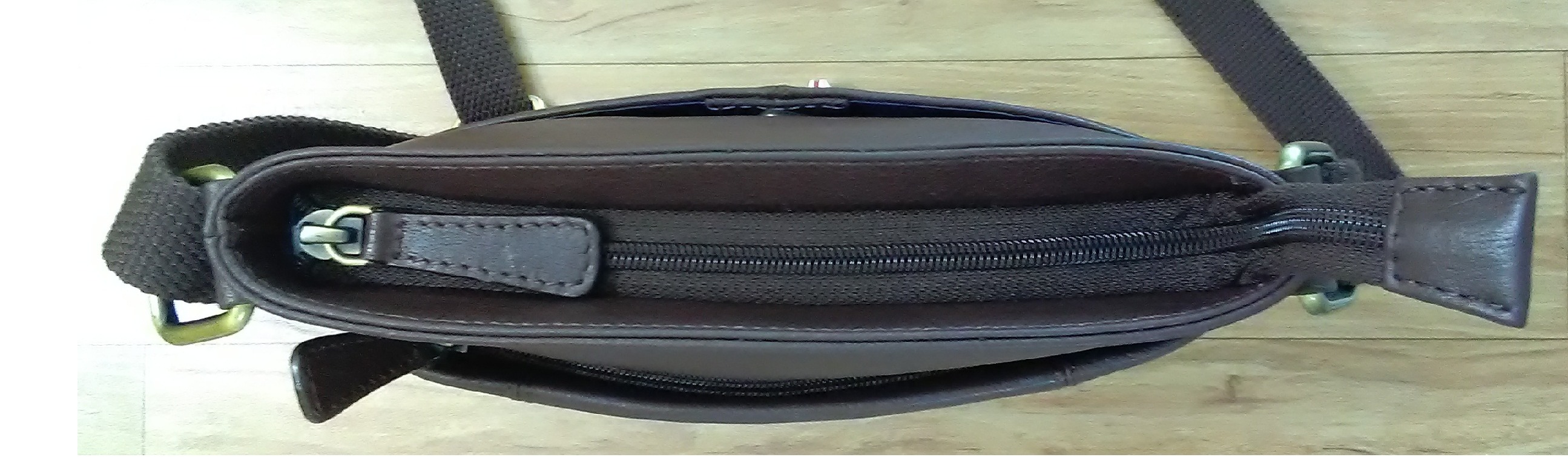Black Leather Sling Bags